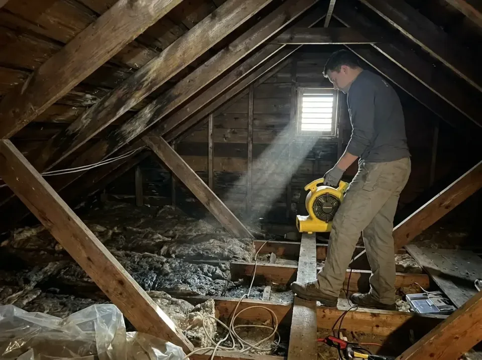 attic-water-damage-drying-proc-007 — frequently asked questions, Emergency Water Extraction & 24/7 Flood Response in Longvie…